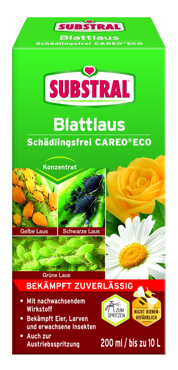 Substral Blattlaus Schädlingsfrei CAREO Eco 200 ml auch gegen Eier & Larven