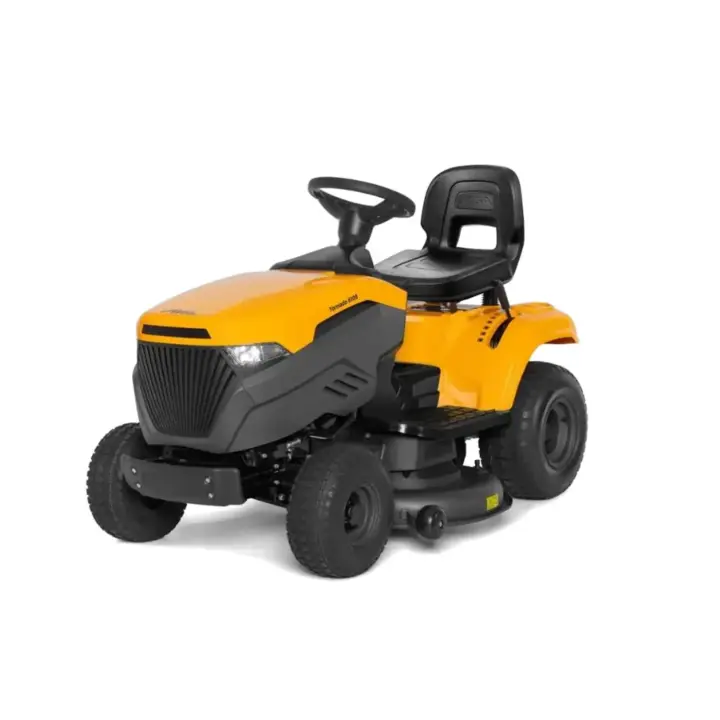 STIGA Tornado 5108 Gartentraktor 108 cm - 452 cc ST500 Motor - Seitenauswurf & Mulchen - Stahlvorderachse - LED Scheinwerfer - Anhängerkupplung & Batterieladegerät inklusive
