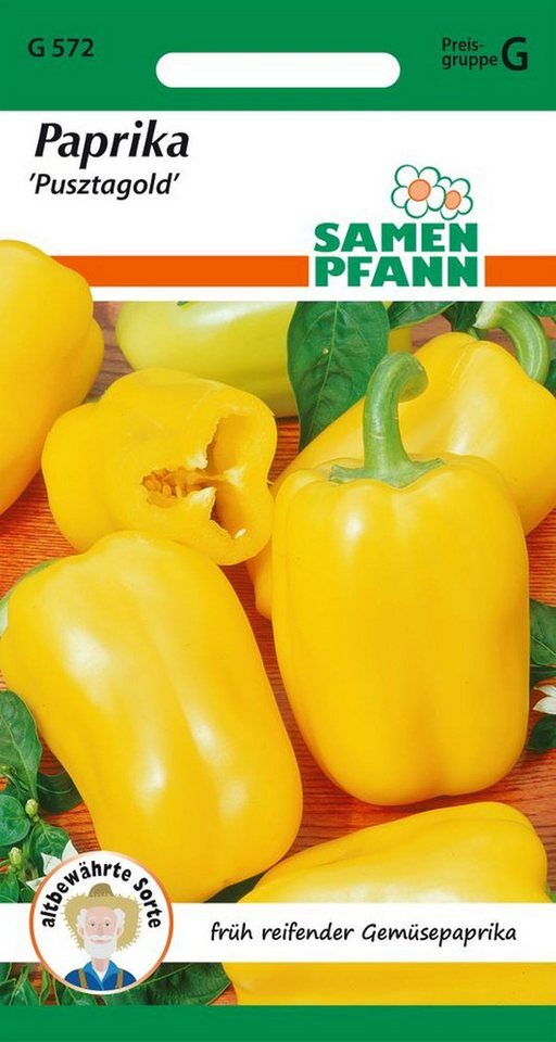 Samen Pfann G572 Paprika Pusztagold (Paprikasamen)