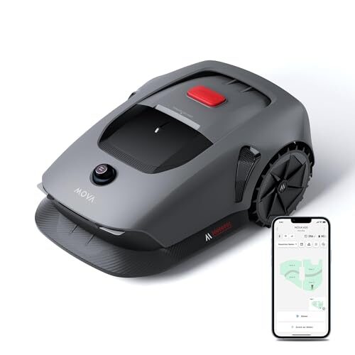 MOVA 600 Kit, Rasenmäher Roboter mit 81x Ersatzmesser, 360° 3D LiDAR Mähroboter ohne Begrenzungskabel & genaue Kartierung bis 800 m², Smarte Hindernisvermeidung, App-Steuerung, U-förmiges Schneiden