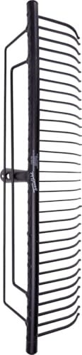 Trend Line Rasenrechen 60 cm, schwarz, pulverbeschichtet Laubrechen Heurechen