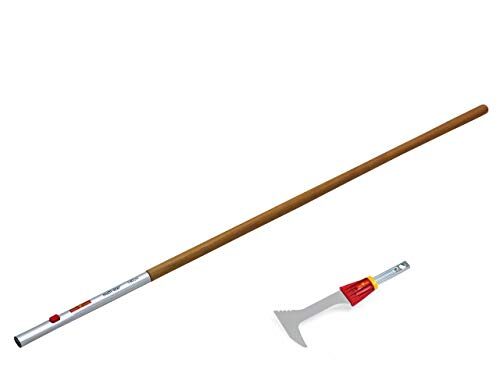 WOLF-Garten 71AAO002650 Fugenkratzer Set mit Holz-Stiel, 140 cm, FK-M/ZM 140 P784, Neu2018