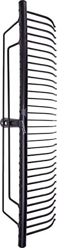 TrendLine Rasenrechen 60 cm, schwarz, pulverbeschichtet Laubrechen Heurechen