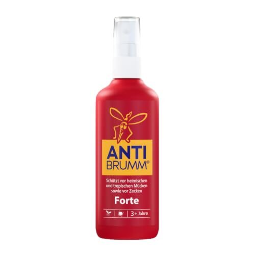 Anti Brumm Forte Pumpspray, 75 ml: Insekten-Repellent für effektiven Schutz gegen Mücken und Zecken, Mückenspray mit DEET