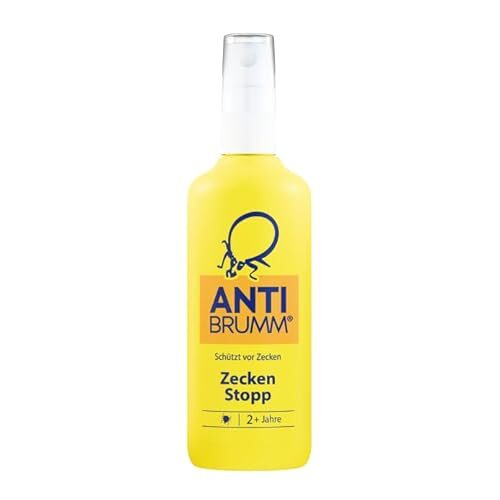 Anti Brumm Zecken Stopp Pumpspray, 150 ml: Repellent für den zuverlässigen Zeckenschutz, Zeckenspray mit Icaridin und Citriodiol