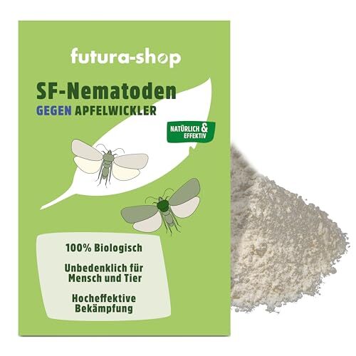 SF Nematoden gegen Apfelwickler 100% biologische und giftfreie Bekämpfung 5 Mio. für 1,5 Hochstamm oder 5 Spalierbäume | Zur Bekämpfung von Apfel wicklern