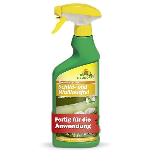 Neudorff Promanal AF Neu Schild- und Wolllausfrei 500 ml - Bekämpft Schildläuse und Wollläuse sowie Spinnmilben an hartlaubigen Zierpflanzen wie z.B. Oleander und Olive