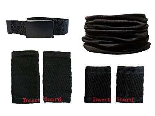 InsectGuard Permethrin behandeltes Insektenschutzmittel gegen Zecken, Mücken, Fliegen, Chiggers & mehr, komplettes und niedriges Paket