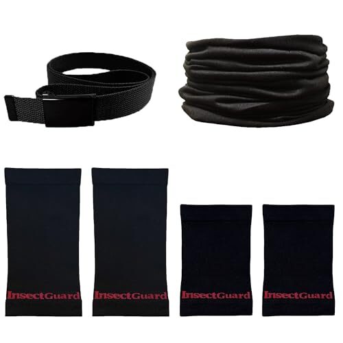 InsectGuard Permethrin behandeltes Insektenschutzmittel gegen Zecken, Mücken, Fliegen, Chiggers & mehr, komplettes und niedriges Paket