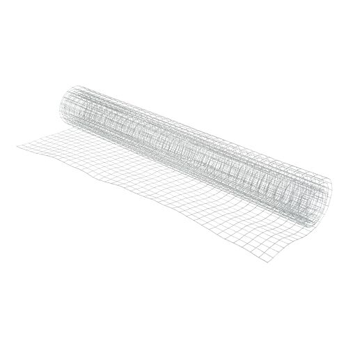 efco Drahtgitter verzinkt 13x13 mm/50x100 cm/ ~0,65 mm Silbergrau