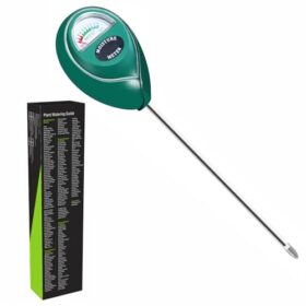 Boden-Feuchtigkeitsmessgerät, Boden-Feuchtigkeitsmesser, Hygrometer für den Garten & die Landwirtschaft, bodentester,keine Batterien erforderlich