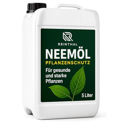 REINTHAL Neemöl Spray – Natürliche Pflanzenpflege, Sprühfertig gegen Blattläuse, Spinnmilben, Thripse und mehr – Niemöl mit Emulgator für Pflanzen, Nachfüllbar