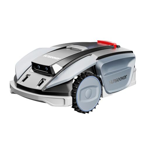 Sunseeker S5 AWD Mähroboter ohne Begrenzungskabel 1600㎡, RTK + Vision Rasenmäher Roboter mit KI-unterstützte Kartierung, Intelligente App-Steuerung, 60% Steigung