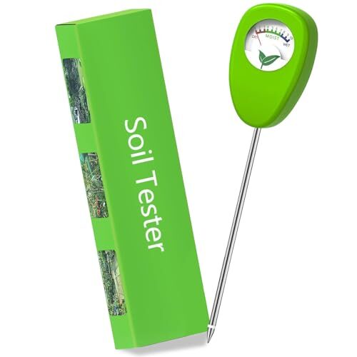 Boden Feuchtigkeitsmesser für Pflanzen, Feuchtigkeitsmessgerät Pflanzen, Ohne Batterien, Soil Moisture Meter Plants, Erde Feuchtigkeitsmesser, Hygrometer für den Garten, Feuchtigkeitsmessgerät Erde