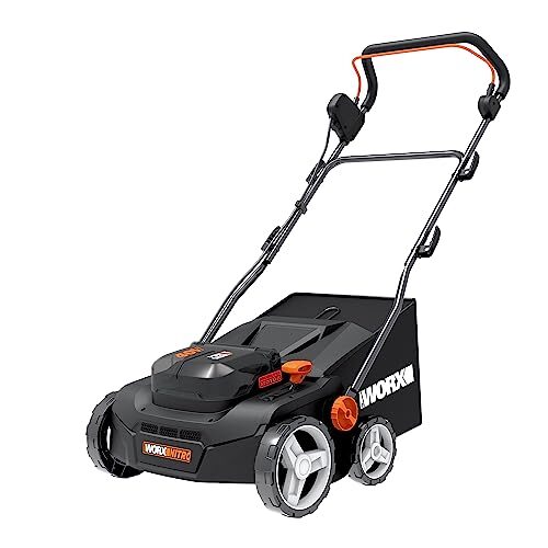 WORX WG855E.9 Akku Vertikutierer & Rasenlüfter, ohne Akku & Ladegerät