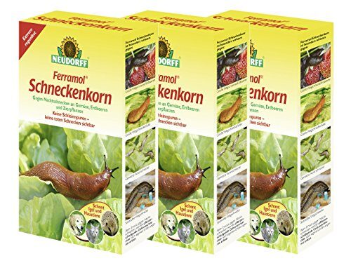 -3er-Set- Neudorff Ferramol Schneckenkorn 3 x 2 kg