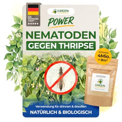 GREEN GUARDIA Nematoden gegen Thripse – 4 Mio. für 8 m²
