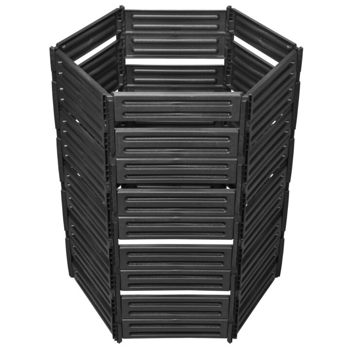 GARANTIA AIR-King Steckkomposter 1100 Liter Schwarz Schnellkomposter