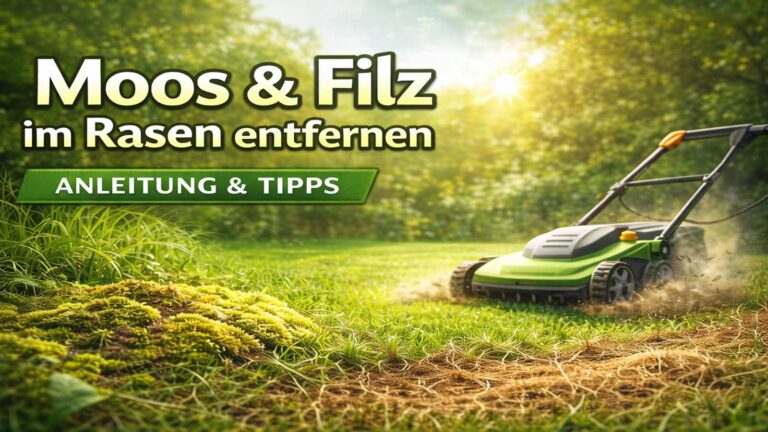 Moos & Filz im Rasen entfernen – der klare Plan (ohne den Rasen zu ruinieren)