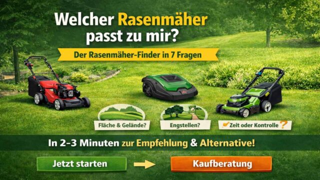 Welcher Rasenmäher ist der beste für deinen Rasen?