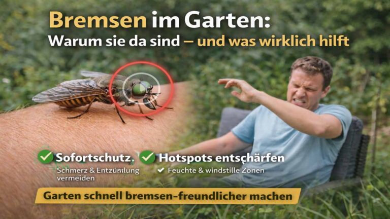 Bremsen im Garten: warum sie da sind – und was wirklich hilft