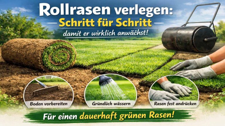 Rollrasen verlegen: Schritt für Schritt – damit er wirklich anwächst (und nicht nur „kurz schön“ ist)