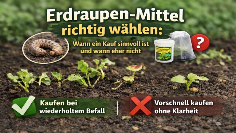 Erdraupen-Mittel richtig wählen: Wann ein Kauf sinnvoll ist und wann eher nicht