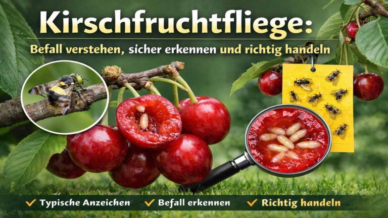 Kirschfruchtfliege: Befall verstehen, sicher erkennen und richtig handeln