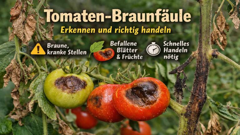 Tomaten-Braunfäule erkennen und richtig handeln