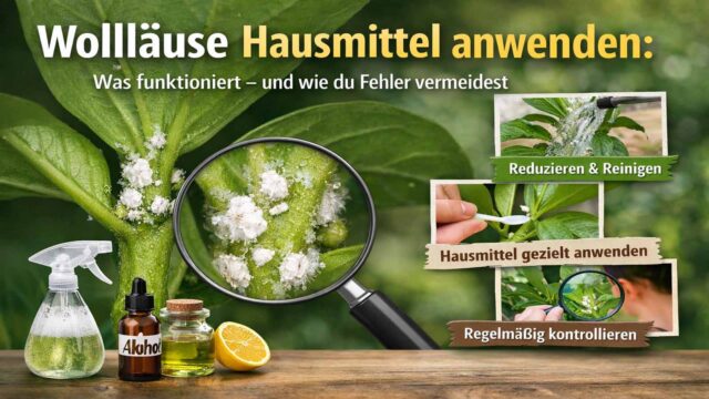 Wollläuse Hausmittel anwenden: Was funktioniert – und wie du Fehler vermeidest