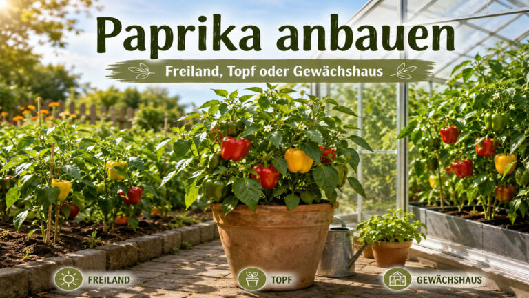 Paprika anbauen: Freiland, Topf oder Gewächshaus – so wird die Pflanze kräftig