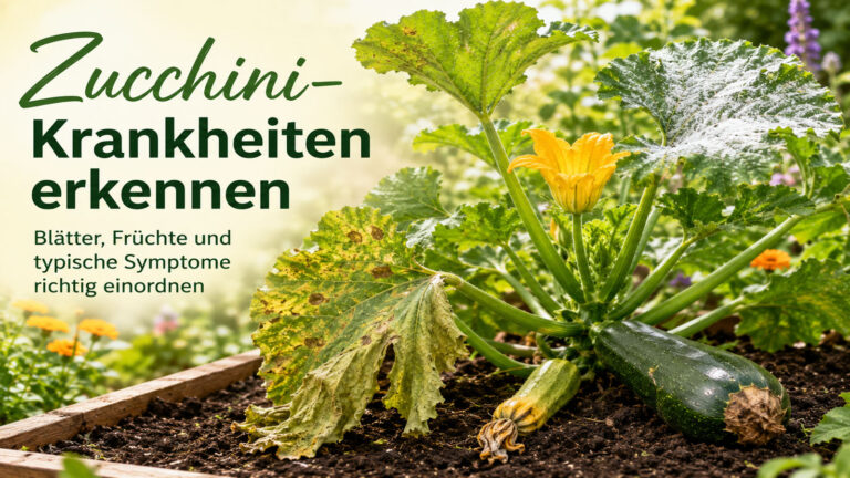 Zucchini-Krankheiten erkennen: Blätter, Früchte und typische Symptome richtig einordnen