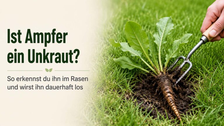 Ist Ampfer ein Unkraut? So erkennst du ihn im Rasen und wirst ihn dauerhaft los