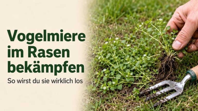 Vogelmiere im Rasen bekämpfen: So entfernst du die grünen Teppiche dauerhaft