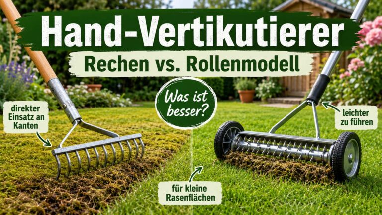 Welcher Hand-Vertikutierer ist der beste? Vertikutierrechen und Rollenmodelle im Vergleich