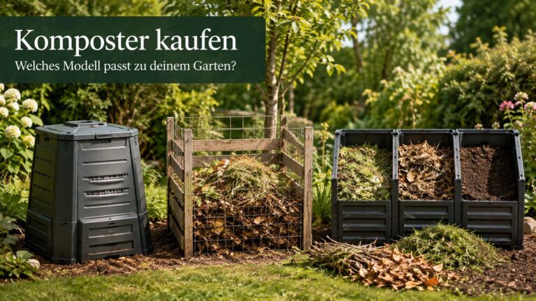 Komposter kaufen: Welches Modell wirklich zu deinem Garten passt