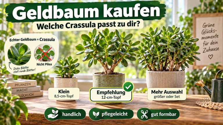 Geldbaum kaufen: Welche Crassula passt zu dir?