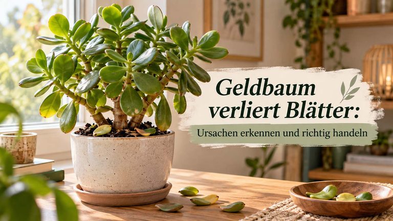 Geldbaum verliert Blätter: Ursachen erkennen und richtig handeln