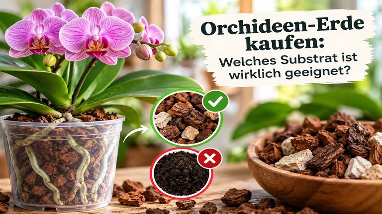 Orchideen-Erde kaufen: Welches Substrat ist wirklich geeignet?