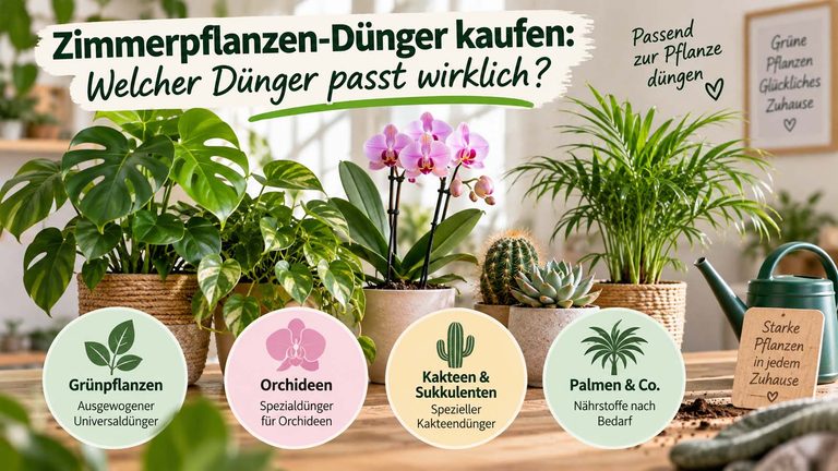 Zimmerpflanzen-Dünger kaufen: Welcher Dünger passt wirklich?