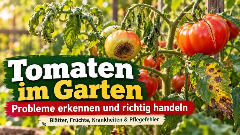 Tomaten im Garten: Probleme erkennen und richtig handeln