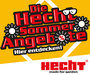 Werbung von Hecht-Garten