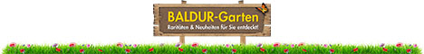 Werbung von BALDUR-Garten